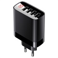Baseus Mirror Lake 4 USB Travel Charger CCJMHB-B01 - 30W