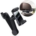 Baseus Mobile Headrest Car Holder W. 15W Wireless Charging - 65-90mm - Black