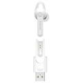 Baseus NGCX-02 Mini Magnetic Bluetooth Headset - White