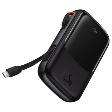 Baseus Qpow Pro Power Bank with USB-C Cable - 10000mAh