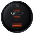 Baseus Qualcomm Quick Charge 5.0 Car Charger - 160W - Black