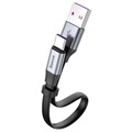 Baseus Simple HW USB-C Cable CATMBJ-BG1 - Silver / Black