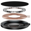 Baseus Simple Mini2 Magnetic Wireless Charger - 15W - Black