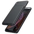 Baseus Smart iPhone X / iPhone XS Silicone Battery Case - Black