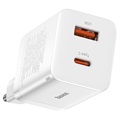 Baseus Super Si Pro Quick Charger 30W - USB-C, USB-A - White