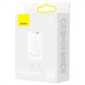 Baseus Super Si Pro Quick Charger 30W - USB-C, USB-A - White