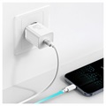 Baseus Super Si Quick Charger with USB-C / Lightning Cable - 20W - White