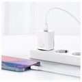 Baseus Super Si Quick Charger with USB-C / Lightning Cable - 20W - White