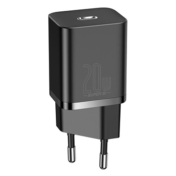 Baseus Super Si Quick USB-C Charger CCSUP-C01 - 20W - Black