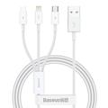 Baseus Superior Series 3-in-1 Fast Charging Cable - 1m, 3.5A