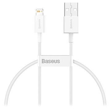 Baseus Superior Series Lightning Cable - 0.25m - White