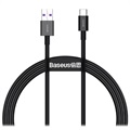 Baseus Superior Series USB-C Data & Charging Cable - 66W, 1m - Black