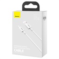 Baseus Superior Series USB-C Data & Charging Cable - 66W, 1m - White