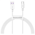 Baseus Superior Series USB-C Data & Charging Cable - 66W, 2m - White