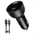 Baseus Superme Digital Display PPS Dual Quick Car Charger - 100W