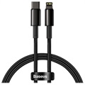 Baseus Tungsten Gold USB-C / Lightning Cable 20W - 2m - Black