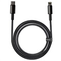 Baseus Tungsten Gold USB-C / Lightning Cable 20W - 2m - Black