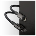 Baseus Tungsten Gold USB-C / Lightning Cable 20W - 2m - Black