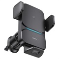 Baseus Wisdom Wireless Car Charger / Car Holder - 15W - Black