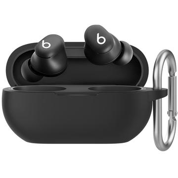 Beats Studio Buds+ AhaStyle WG157 Silicone Case with Carabiner - Black