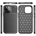 Beetle Carbon Fiber iPhone 14 Pro Case - Black