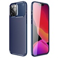 Beetle Carbon Fiber iPhone 14 Pro Max Case - Blue