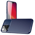 Beetle Carbon Fiber iPhone 14 Pro Max Case - Blue