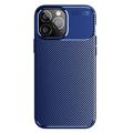 Beetle Carbon Fiber iPhone 14 Pro Case - Blue