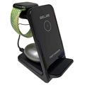 Beline HY08 3-in-1 Wireless Charging Station - 15W - Black