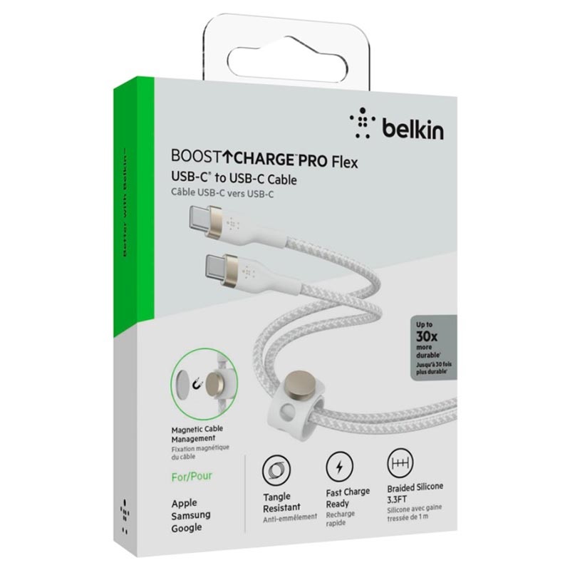 Belkin BoostCharge Pro Flex USBC / USBC Cable 60W 1m