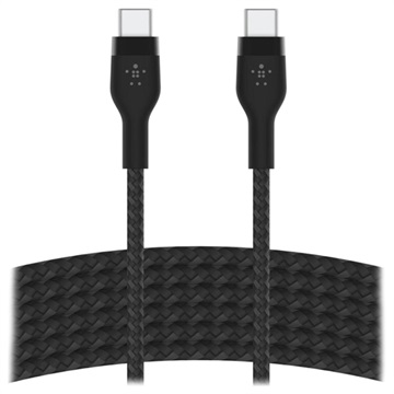 Belkin BoostCharge Pro Flex USB-C / USB-C Cable 60W - 3m - Black