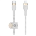 Belkin BoostCharge Pro Flex USB-C / USB-C Cable 60W - 3m - White