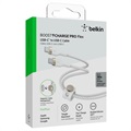 Belkin BoostCharge Pro Flex USB-C / USB-C Cable 60W - 3m - White