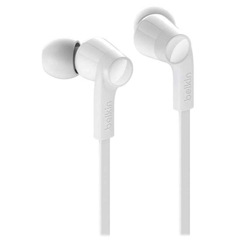 Belkin Rockstar MFI Lightning In-ear Headphones (Bulk Satisfactory) - White
