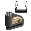 Bengguo Disc Brake Lock with 110dB Alarm for Bicycle and Motorcycle - Black