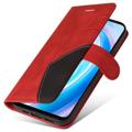 Bi-Color Series OnePlus Nord CE 2 Lite 5G Wallet Case - Red