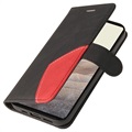 Bi-Color Series Google Pixel 6 Wallet Case - Black