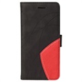 Bi-Color Series Nokia G10/G20 Wallet Case - Black