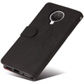 Bi-Color Series Nokia G10/G20 Wallet Case - Black