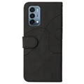 Bi-Color Series OnePlus Nord N200 5G Wallet Case - Black