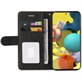 Bi-Color Series Samsung Galaxy A51 Wallet Case - Black