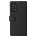 Bi-Color Series Samsung Galaxy A52 5G, Galaxy A52s Wallet Case - Black