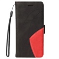 Bi-Color Series Xiaomi Poco X3 Pro/X3 NFC Wallet Case - Black