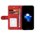 Bi-Color Series iPhone 7/8/SE (2020)/SE (2022) Wallet Case - Red