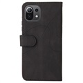 Bi-Color Series Xiaomi Mi 11 Lite 5G Wallet Case - Black