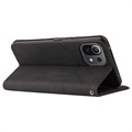 Bi-Color Series Xiaomi Mi 11 Lite 5G Wallet Case - Black
