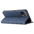 Bi-Color Series Xiaomi Mi 11 Lite 5G Wallet Case - Blue