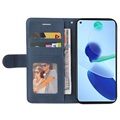 Bi-Color Series Xiaomi Mi 11 Lite 5G Wallet Case - Blue