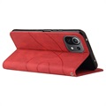 Bi-Color Series Xiaomi Mi 11 Lite 5G Wallet Case - Red