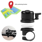 Bicycle Bell with GPS Tracker for 21-23mm Handlebars - Black